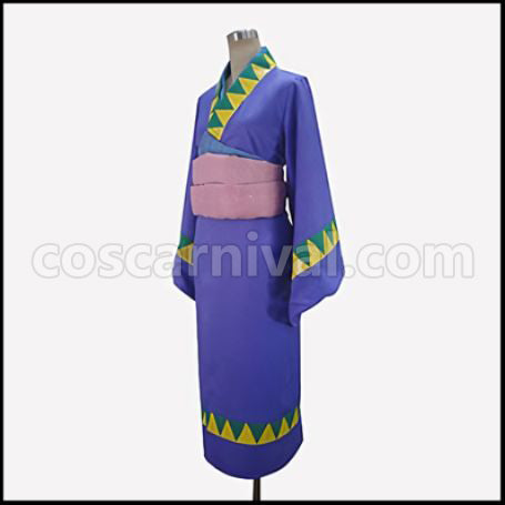Hozuki's Coolheadedness Oko Kimono Cosplay Costume coscarnival - Back View