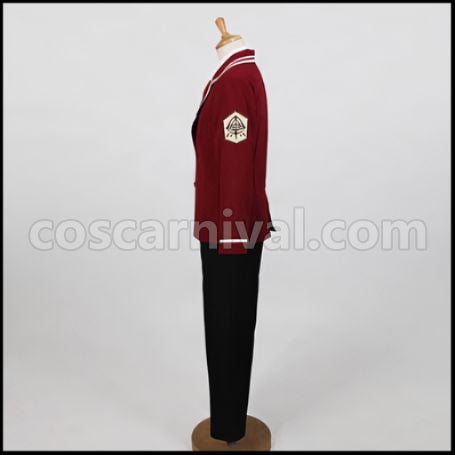 Aria the Scarlet Ammo Kinji Toyama Cosplay Costume coscarnival - Back View