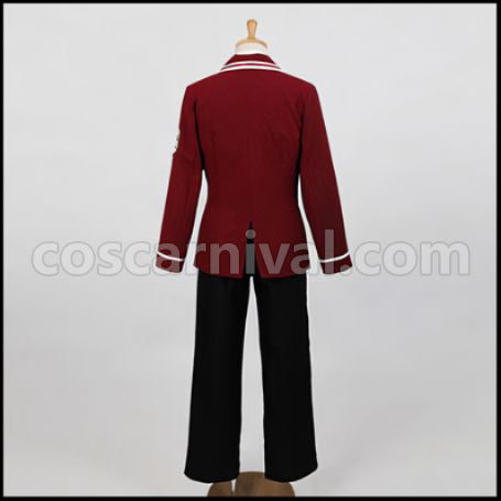 Aria the Scarlet Ammo Kinji Toyama Cosplay Costume coscarnival - Side Profile