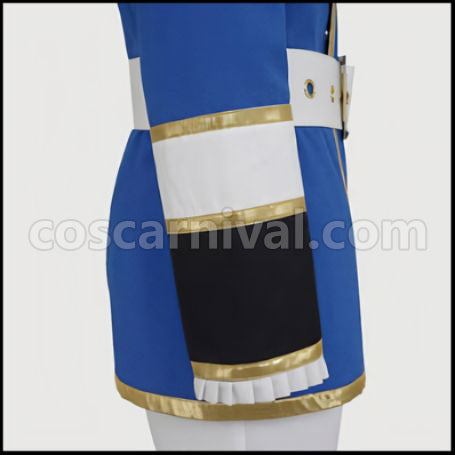 Tales of Destiny Leon Magnus Cosplay Costume coscarnival - Hem Detail