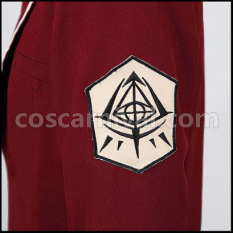 Aria the Scarlet Ammo Kinji Toyama Cosplay Costume coscarnival - Cuff Style