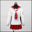 Aria the Scarlet Ammo Aria H. Kanzaki Cosplay Costume coscarnival - Front View