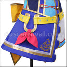 Uma Musume Pretty Derby Tokai Teio 3rd Live Outfit Glorious Azure Cosplay Costume coscarnival - Cuff Style