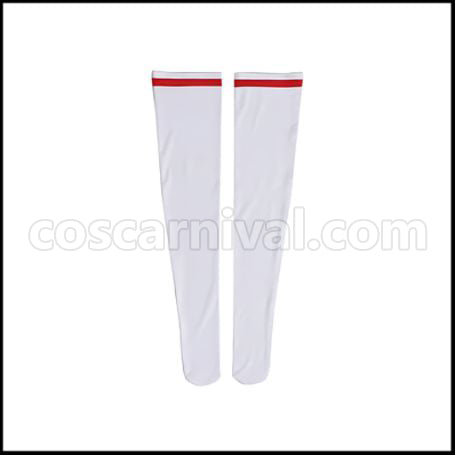 Uma Musume Pretty Derby Tokai Teio 3rd Live Outfit Glorious Azure Cosplay Costume coscarnival - Material Texture