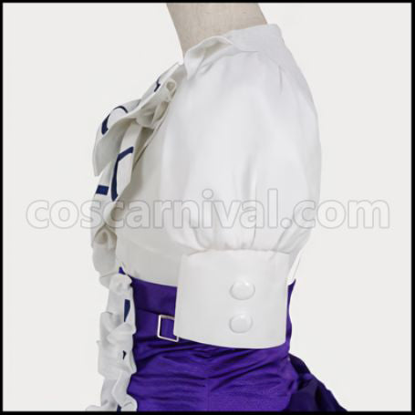 Macross F Sheryl Nome Gemini Formal Dress Cosplay Costume coscarnival - Hem Detail