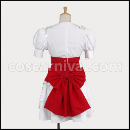 Macross F Gemini Constellation Formal Dress Ranka Lee Cosplay Costume coscarnival - Back View