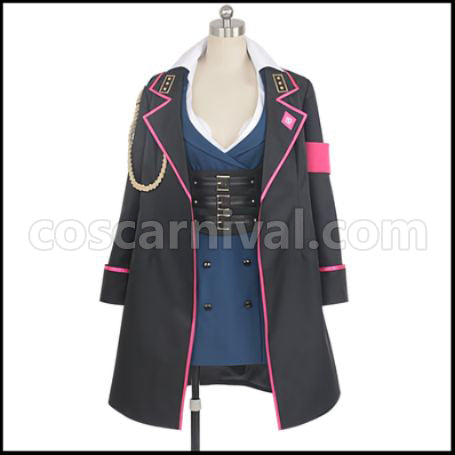 Hypnosis Mic Kadenokoji Ichijiku Cosplay Costume coscarnival - Front View