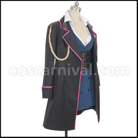 Hypnosis Mic Kadenokoji Ichijiku Cosplay Costume coscarnival - Back View