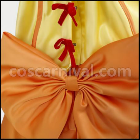 Macross F Ranka Lee Interstellar Flight Suit Cosplay Costume coscarnival - Hem Detail