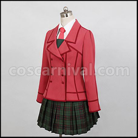 Rewrite Chihaya Ohtori Cosplay Costume coscarnival - Back View
