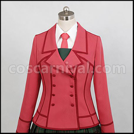 Rewrite Chihaya Ohtori Cosplay Costume coscarnival - Collar Design
