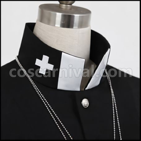 Blue Exorcist Fujimoto Shirou Cosplay Costume New coscarnival - Cuff Style