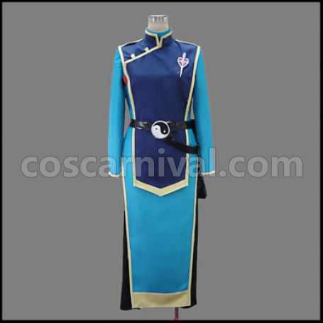 Blue Exorcist Liu Chenglong Cosplay Costume coscarnival - Front View