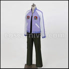 TIGER & BUNNY Origami Cyclone Ivan Karelin Cosplay Costume Deluxe Edition coscarnival - Back View