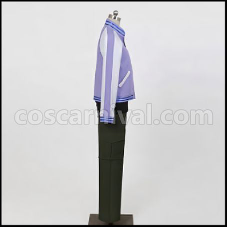 TIGER & BUNNY Origami Cyclone Ivan Karelin Cosplay Costume Deluxe Edition coscarnival - Side Profile