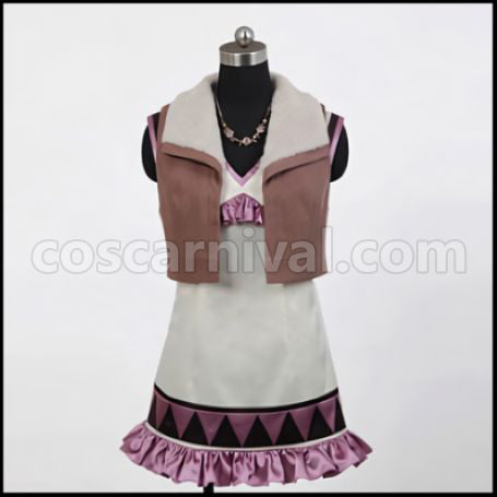 TIGER & BUNNY Titan Industry Blue Rose Karina Lyle Casual Wear Cosplay Costume coscarnival - Front View