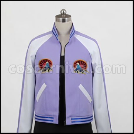 TIGER & BUNNY Origami Cyclone Ivan Karelin Cosplay Costume Deluxe Edition coscarnival - Hem Detail
