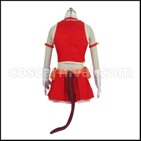 My Hero Academia Pixie-Bob Cosplay Costume coscarnival - Back View