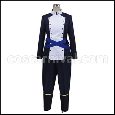 Utawarerumono Itsuwari no Kamen Ougi Cosplay Costume coscarnival - Side Profile