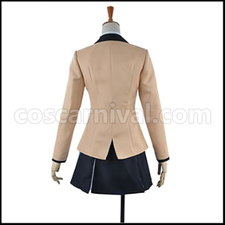 Gonna be the Twin-Tail!! Aika Tsube/Tail Blue Cosplay Costume coscarnival - Back View