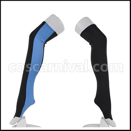 Gonna be the Twin-Tail!! Aika Tsube/Tail Blue Cosplay Costume coscarnival - Detail Close-up