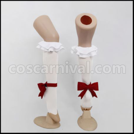 Mahou Shoujo Madoka Magica Kaname Madoka Costume + Wig + Shoes 3-Piece Set by coscarnival - Detail Close-up