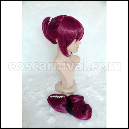 Mahou Shoujo Madoka Magica Sakura Kyouko Costume + Wig + Boots 3-Piece Set by coscarnival - Color and Pattern