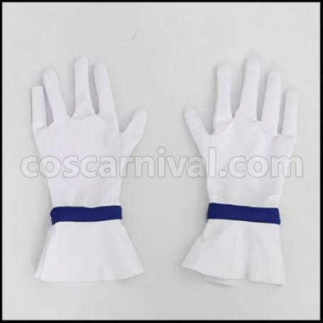 Mahou Shoujo Madoka Magica Miki Sayaka Costume + Wig + Boots 3-Piece Set by coscarnival - Back View