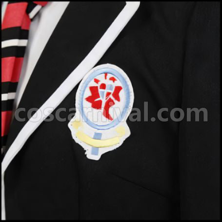 Blue Exorcist Okumura Rin Costume + Wig + Shoes 3-Piece Set coscarnival - Back View