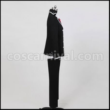 Blue Exorcist Okumura Rin Costume + Wig + Shoes 3-Piece Set coscarnival - Hem Detail