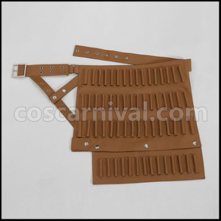 Blue Exorcist Okumura Yukio Costume + Wig Two-Piece Set coscarnival - Back View