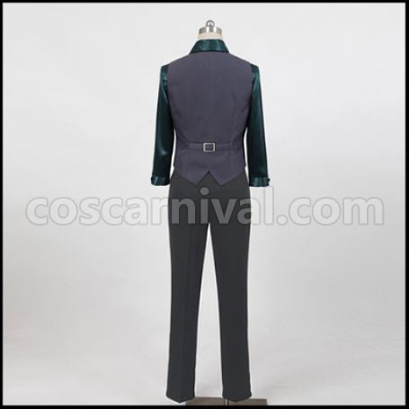 TIGER & BUNNY Kotetsu T. Kaburagi Outfit Wig Shoes Three Piece Set coscarnival - Cut and Style