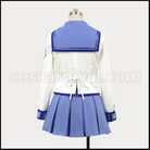 Angel Beats! SSS Uniform Yui Costume + Wig Set coscarnival - Color and Pattern