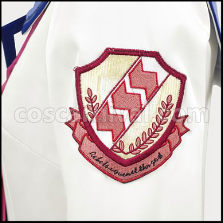 Angel Beats! SSS Uniform Yui Costume + Wig Set coscarnival - Pocket Design