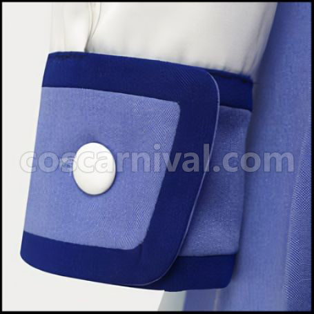 Angel Beats! SSS Uniform Iwasawa Costume + Wig Set coscarnival - Collar Design