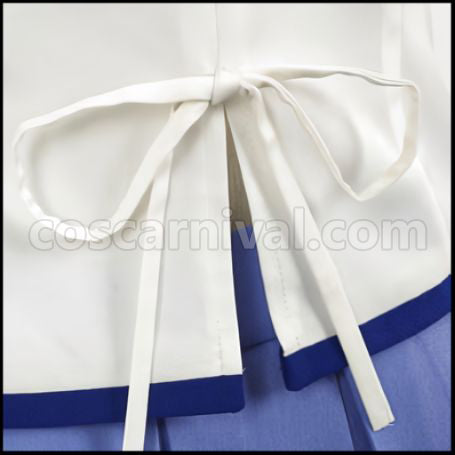 Angel Beats! SSS Uniform Iwasawa Costume + Wig Set coscarnival - Material Texture