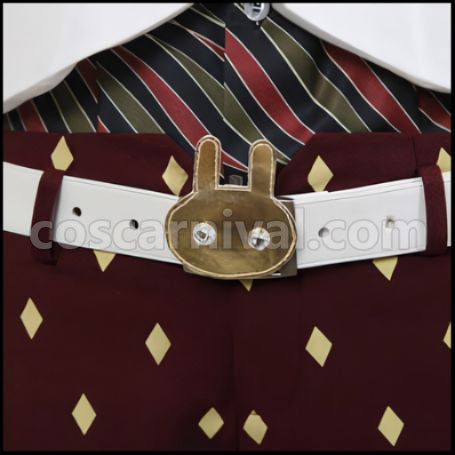 Blue Exorcist Amaimon Costume + Wig 2-Piece Set coscarnival - Collar Design