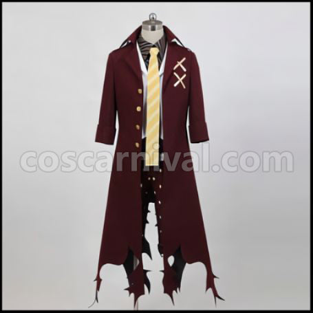 Blue Exorcist Amaimon Costume + Wig 2-Piece Set coscarnival - Cuff Style