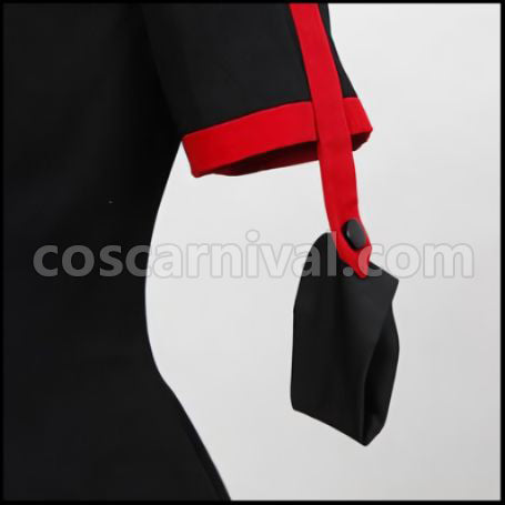 BLOOD-C Kisaragi Saya Cosplay Costume + Wig Set coscarnival - Hem Detail