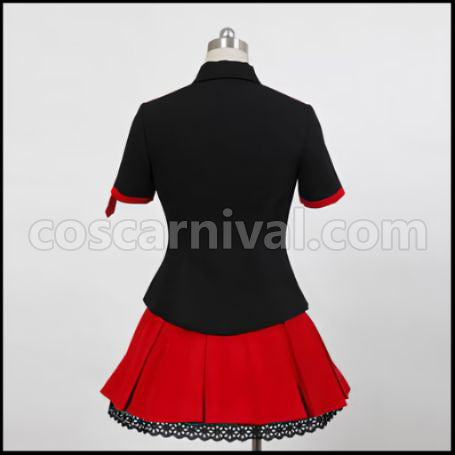 BLOOD-C Kisaragi Saya Cosplay Costume + Wig Set coscarnival - Cut and Style