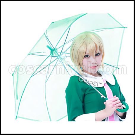 Star Driver Takuto Wako Agemaki Southern Cross Academy Female Uniform Outfit and Wig Set coscarnival - Pocket Design