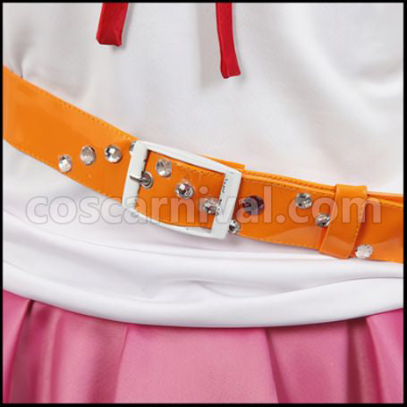 Detective Opera Milky Holmes Genius4 Toyama Saku Outfit + Boots 2 Piece Set Cosplay Costume coscarnival - Side Profile