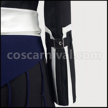Hakuoki Saito Hajime Western Outfit Costume + Wig Set coscarnival - Side Profile