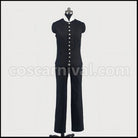 Hakuoki Saito Hajime Western Outfit Costume + Wig Set coscarnival - Material Texture