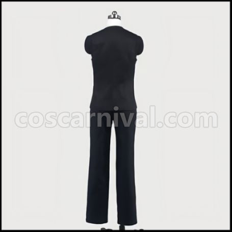 Hakuoki Saito Hajime Western Outfit Costume + Wig Set coscarnival - Color and Pattern