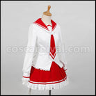 Aria the Scarlet Ammo Riko Mine Costume + Shoes 2 Piece Set coscarnival - Material Texture