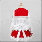 Aria the Scarlet Ammo Riko Mine Costume + Shoes 2 Piece Set coscarnival - Color and Pattern