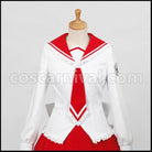 Aria the Scarlet Ammo Riko Mine Costume + Shoes 2 Piece Set coscarnival - Pocket Design