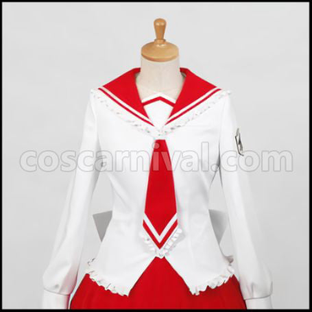 Aria the Scarlet Ammo Riko Mine Costume + Shoes 2 Piece Set coscarnival - Pocket Design