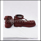 Aria the Scarlet Ammo Riko Mine Costume + Shoes 2 Piece Set coscarnival - Functional Details